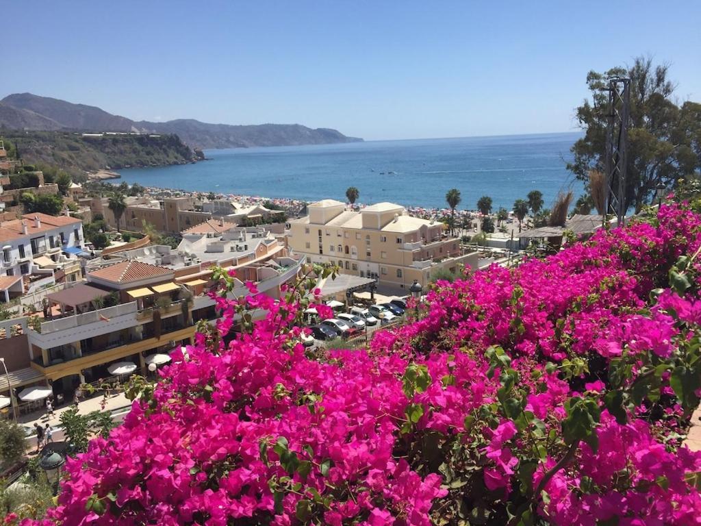 Edificio Verdemar - Stunning 1 Bed Apartment With Pool & Sea Views 네르하 외부 사진