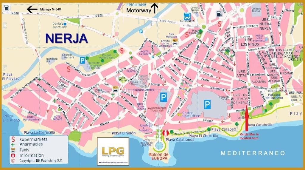 Edificio Verdemar - Stunning 1 Bed Apartment With Pool & Sea Views 네르하 외부 사진